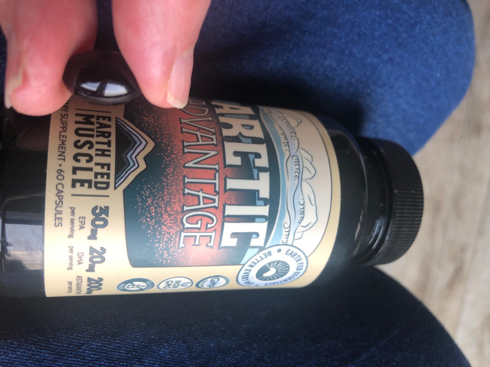 Arctic Advantage Krill Oil Softgels - Customer Photo From Jeanne Douglass