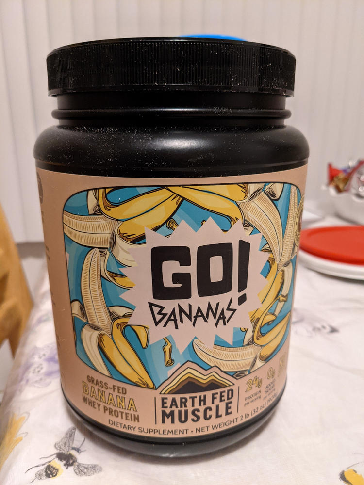 Go! Bananas Grass Fed Protein - Customer Photo From Scott Wong