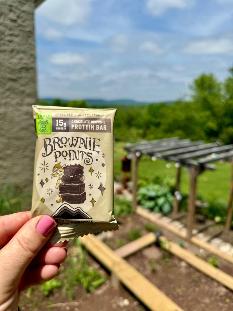 Chocolate Brownie Grass Fed Whey Protein Bars - Customer Photo From Megan Painter