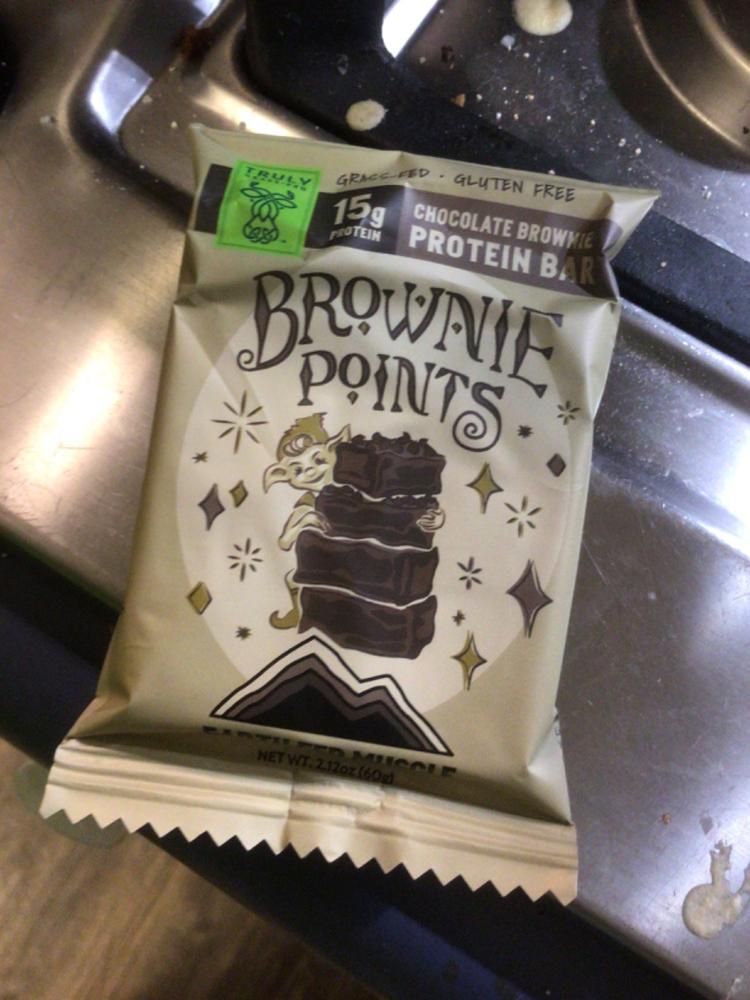 Chocolate Brownie Grass Fed Whey Protein Bars - Customer Photo From scott rennolds