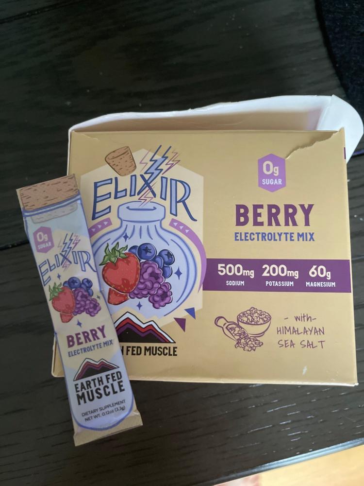 Elixir Electrolyte Mix Packets with Himalayan Sea Salt - Customer Photo From Amanda Braund