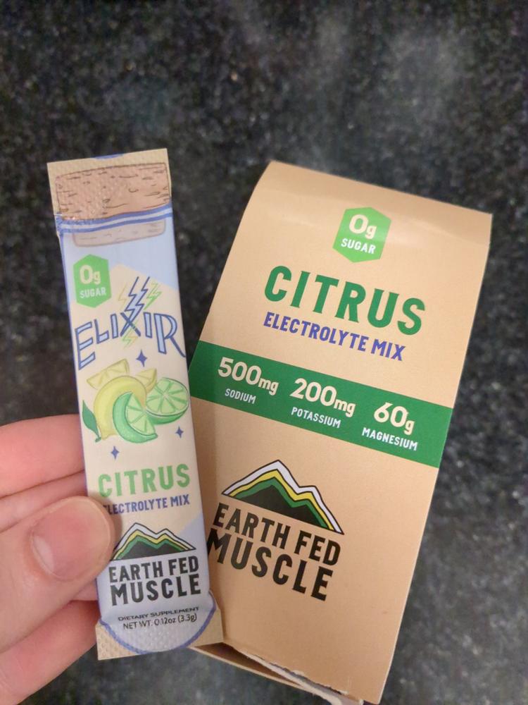 Elixir Electrolyte Mix Packets with Himalayan Sea Salt - Customer Photo From Rachel Conde