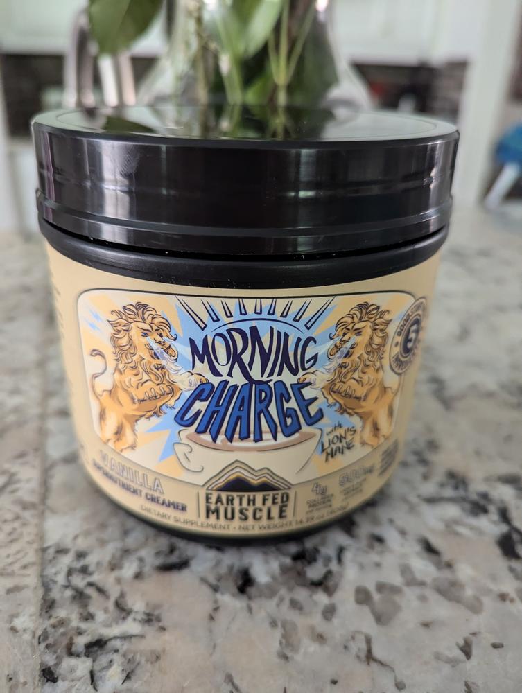 Morning Charge Supernutrient Creamer with Lion’s Mane - Customer Photo From Michelle 