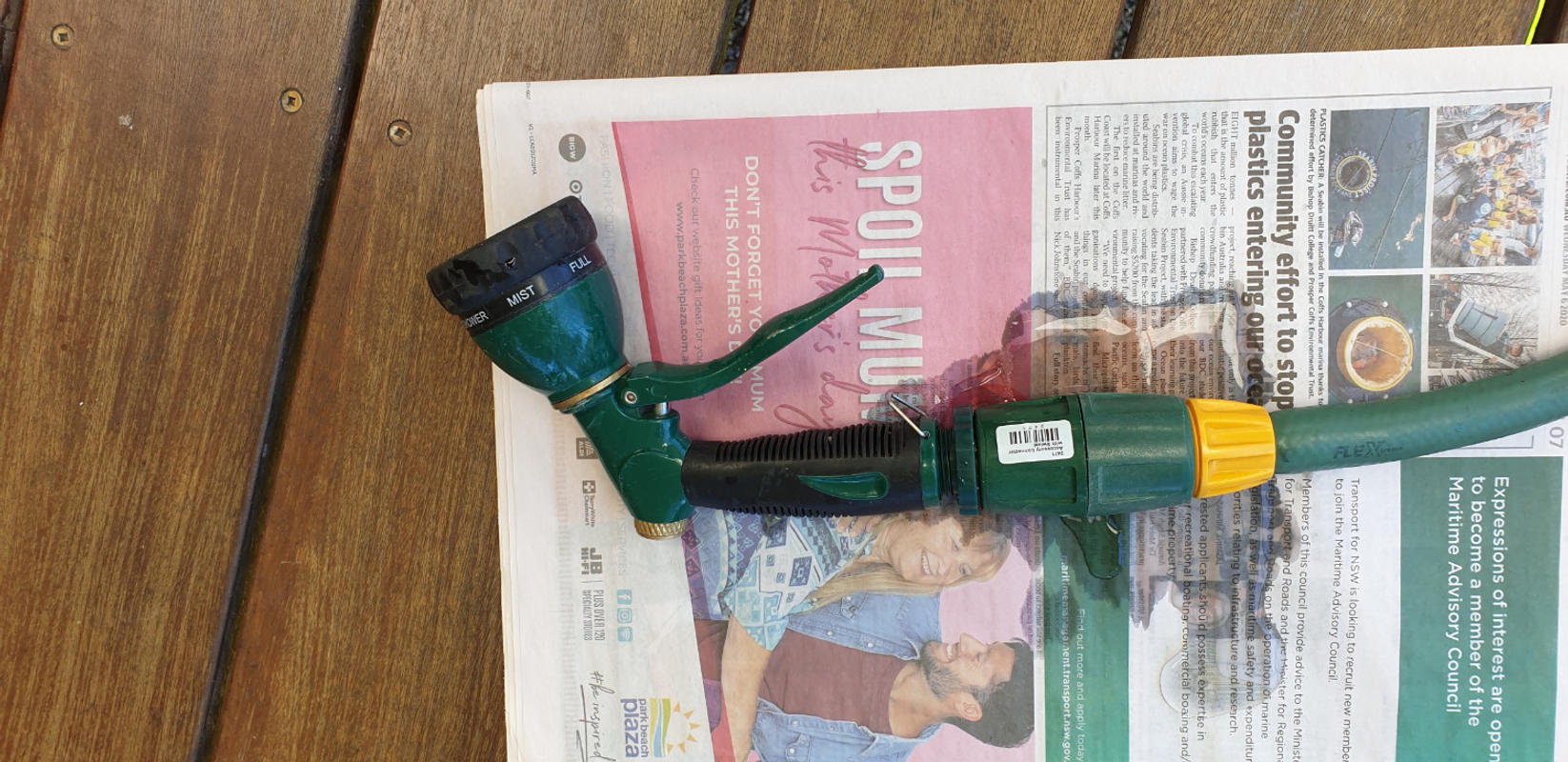 Accessory Connector with Swivel Noburst Garden Hose Fittings Hoselink