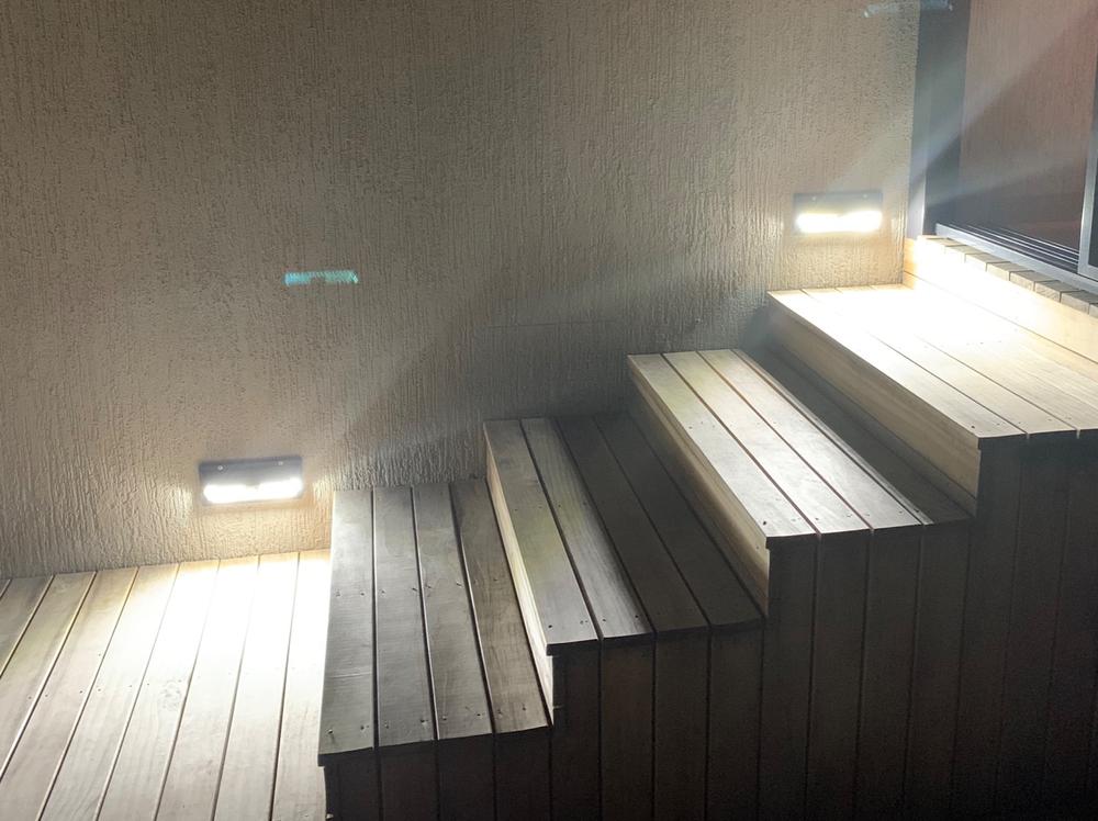 Medium Solar Wall Light | Motion Sensor | 62LED | ABODE - Customer Photo From Natalie Kopa