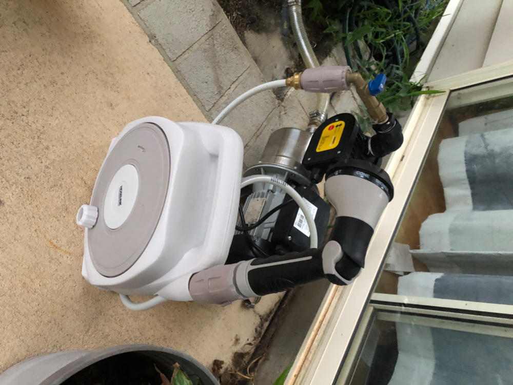 10m Compact Portable Hose Reel - Customer Photo From Lyn A Mayberry