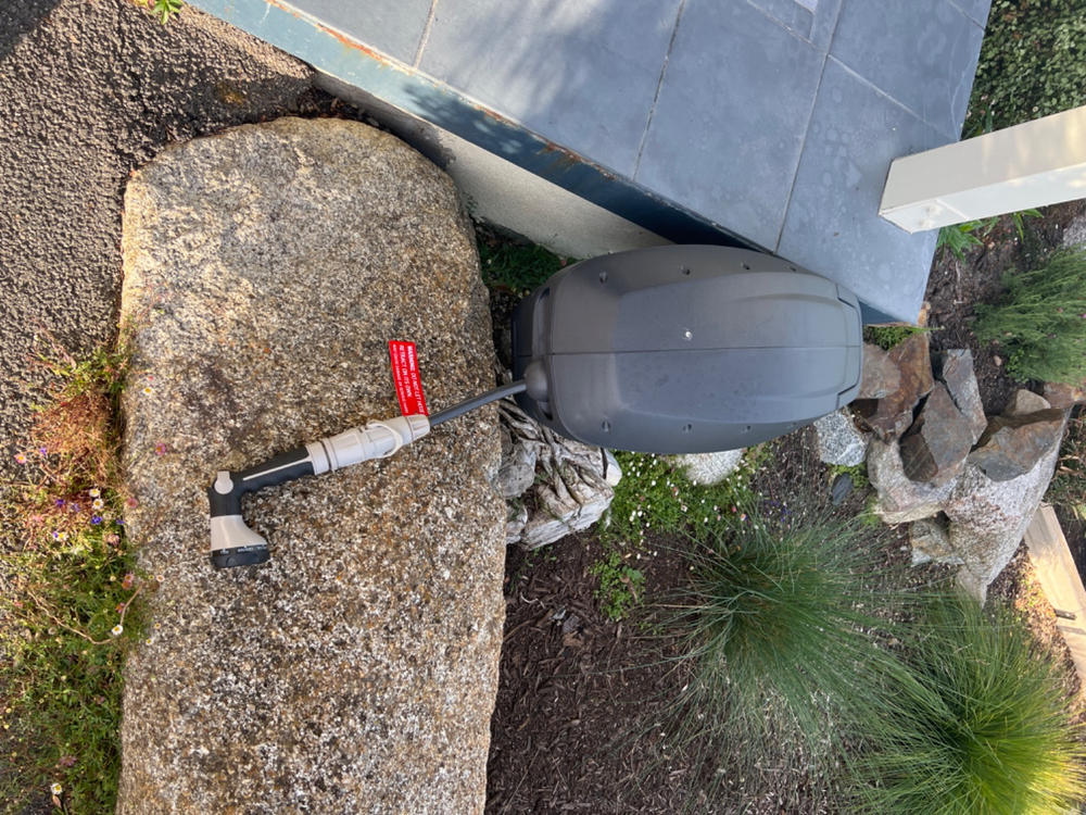 30m Retractable Hose Reel | Charcoal - Customer Photo From Shane Murphy