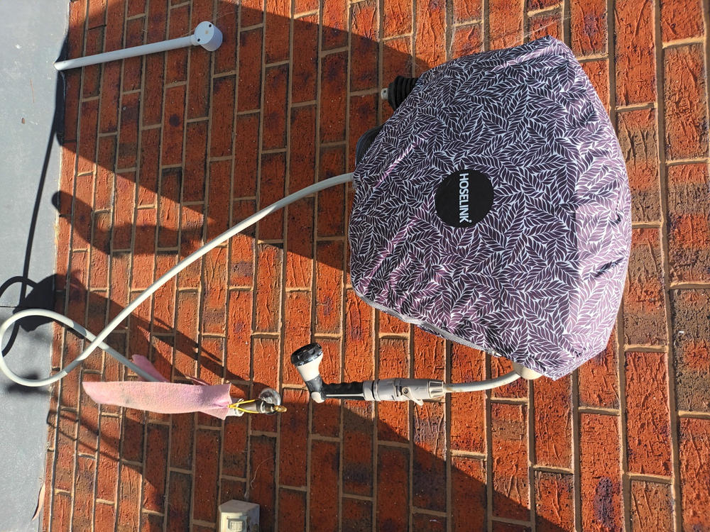 Hose Reel Cover | Charcoal Fern - Customer Photo From Bradley Wynd