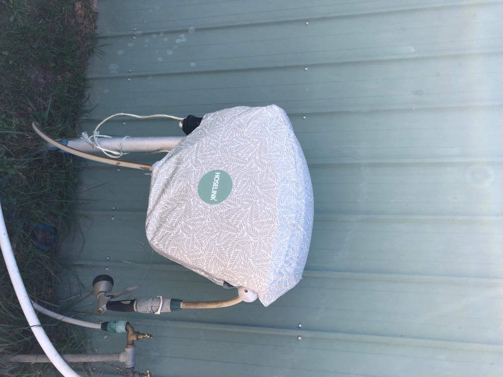 Hose Reel Cover | Green Fern - Customer Photo From Megan Counter