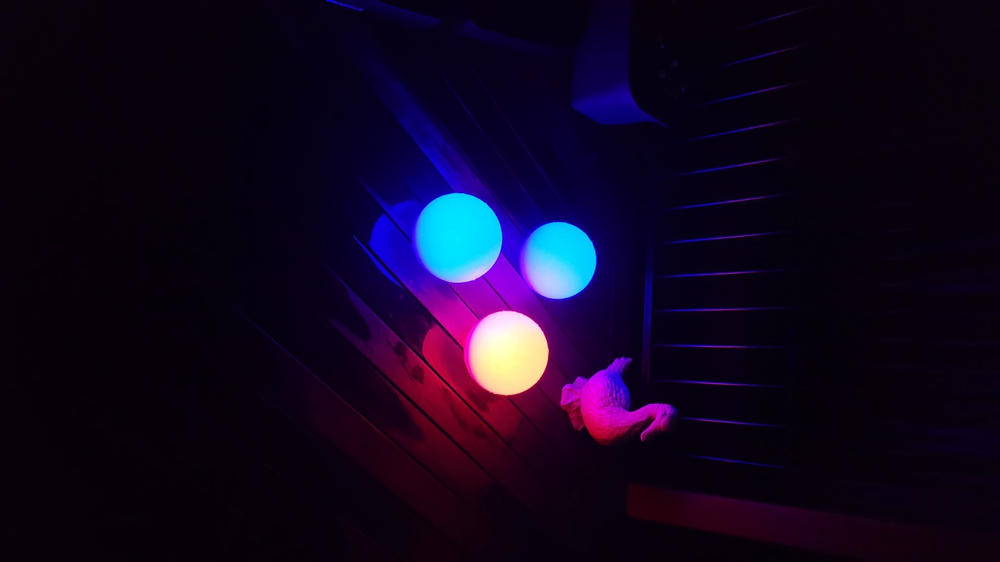 Solar Sphere Light | Multi-colour Settings | ORACLE - Customer Photo From Dagmara Hanscombe