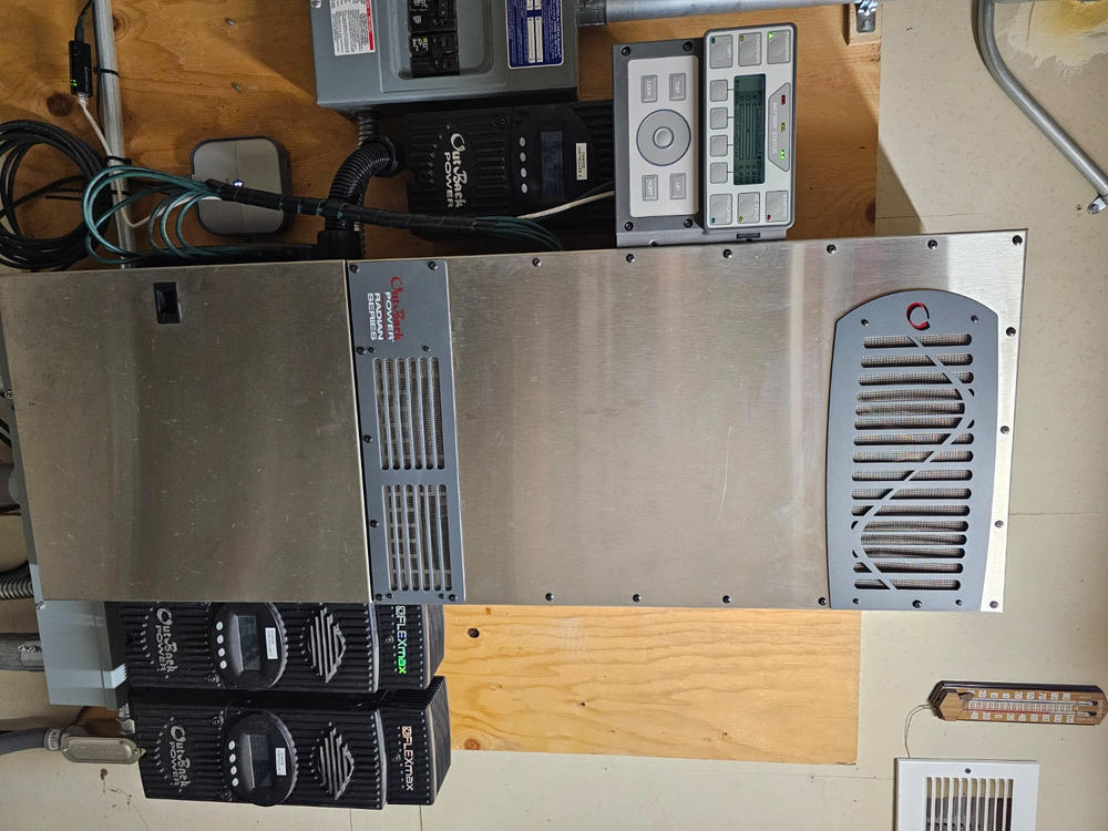 OutBack Power MATE3S System Display and Controller - Customer Photo From Michael Levine
