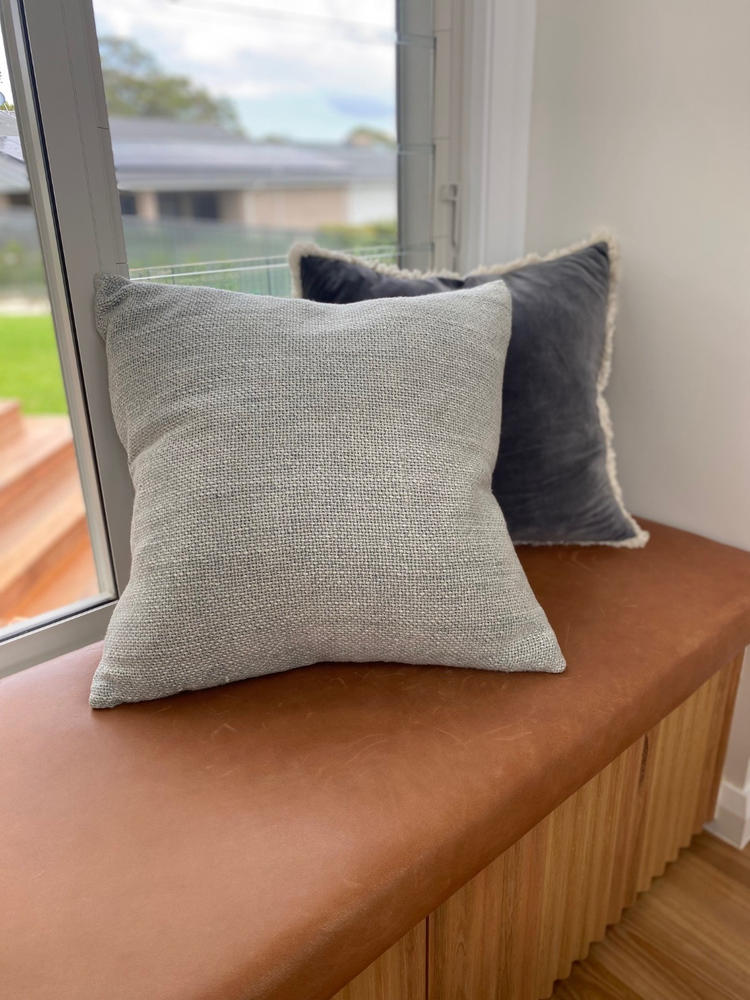 LUXE FEATHER + DOWN FILLED CUSHION INNERS   |  55 X 55 CM - Customer Photo From Deb Dewar