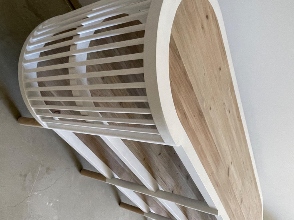 SILAS OPEN SLATTED SIDEBOARD CONSOLE  |  IVORY - Customer Photo From Bec Mulholland