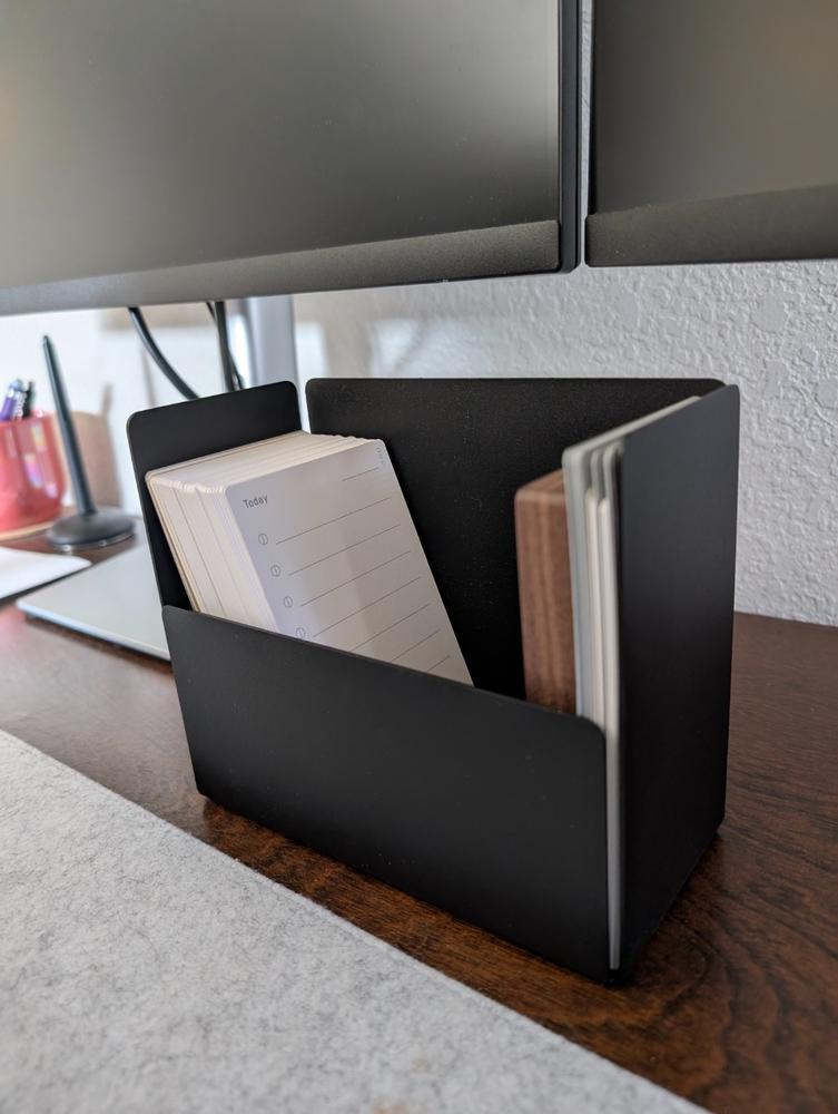 Analog Archive Box (Black Steel / Walnut Wood) – Ugmonk