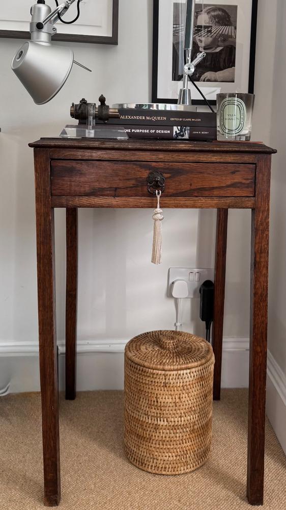 Strand Rattan Bathroom Bin - Customer Photo From James Norris