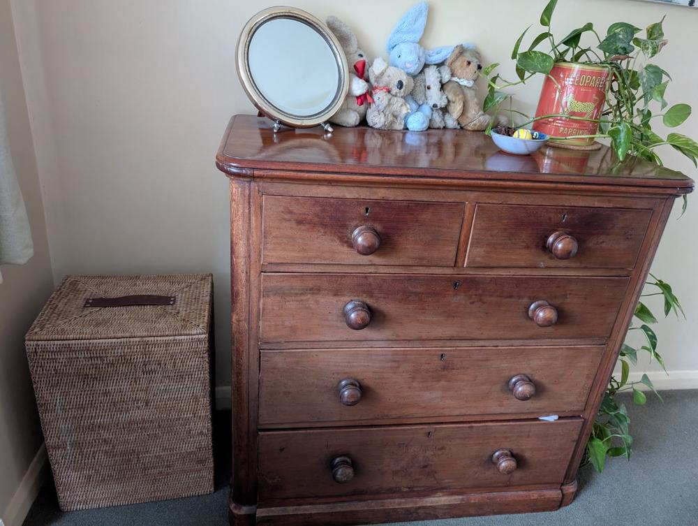 Tinsa Rattan Laundry Bin - Customer Photo From Anonymous