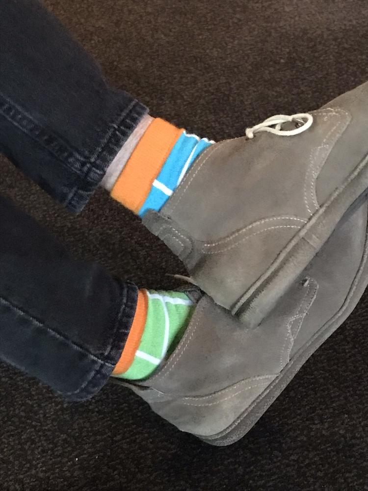 Mint Slice Ankle Socks - Customer Photo From Rhonda S.