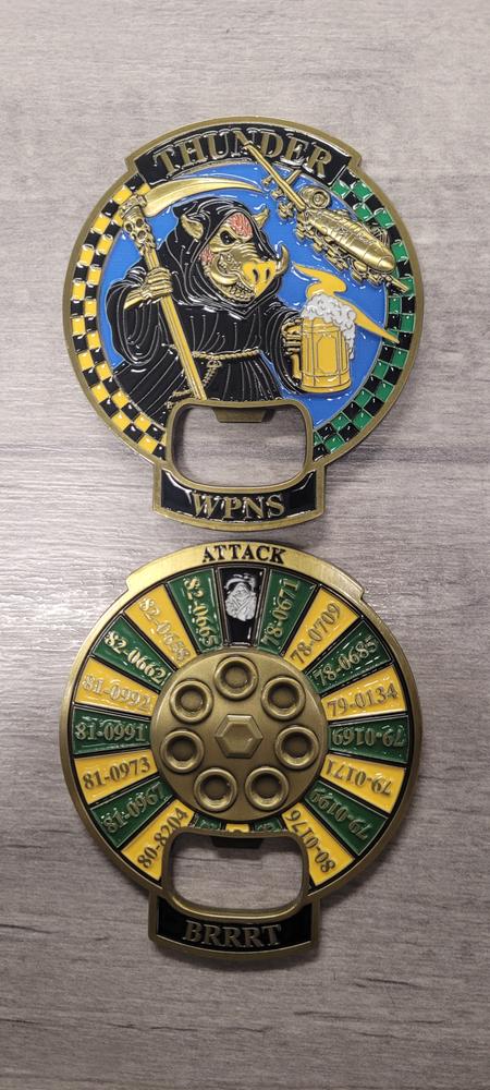 57 AMXS Viper AMU Challenge Coin | 57th Aircraft Maintenance
