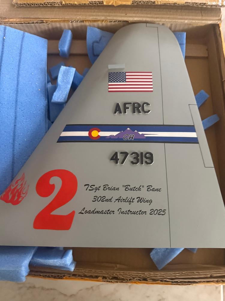 379 EAMXS B-52 Stratofortess Tail Flash