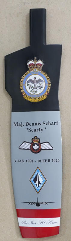 VMA-542 Deployment Plaque | Custom Wooden Deployment Plaque