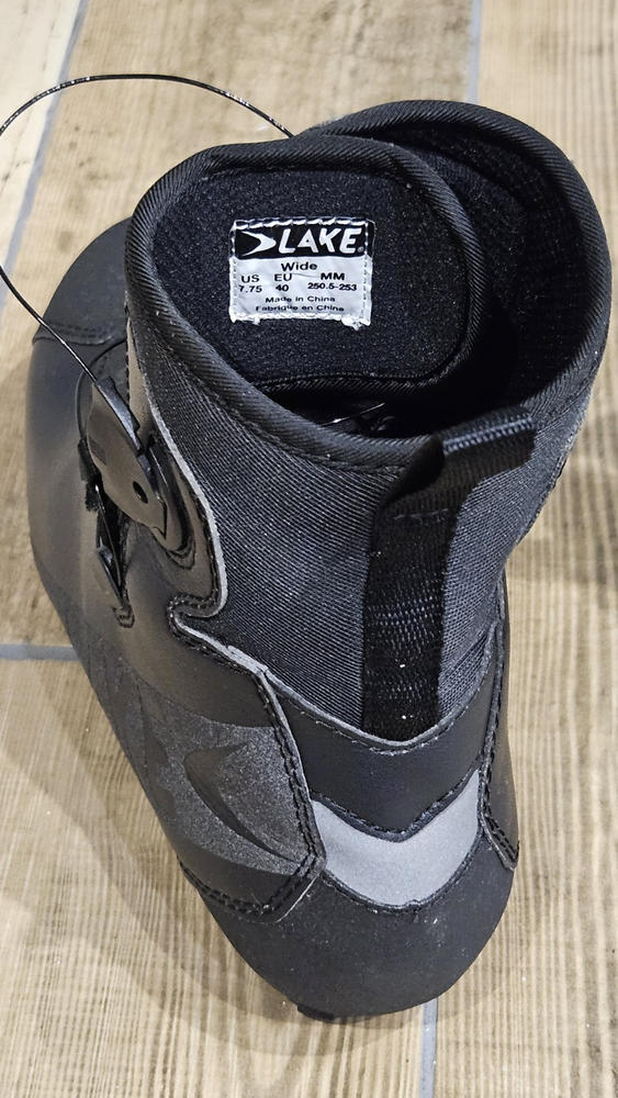Lake MX146 Wide Fit Winter Cycling Boots - Customer Photo From Ermek Bakeev