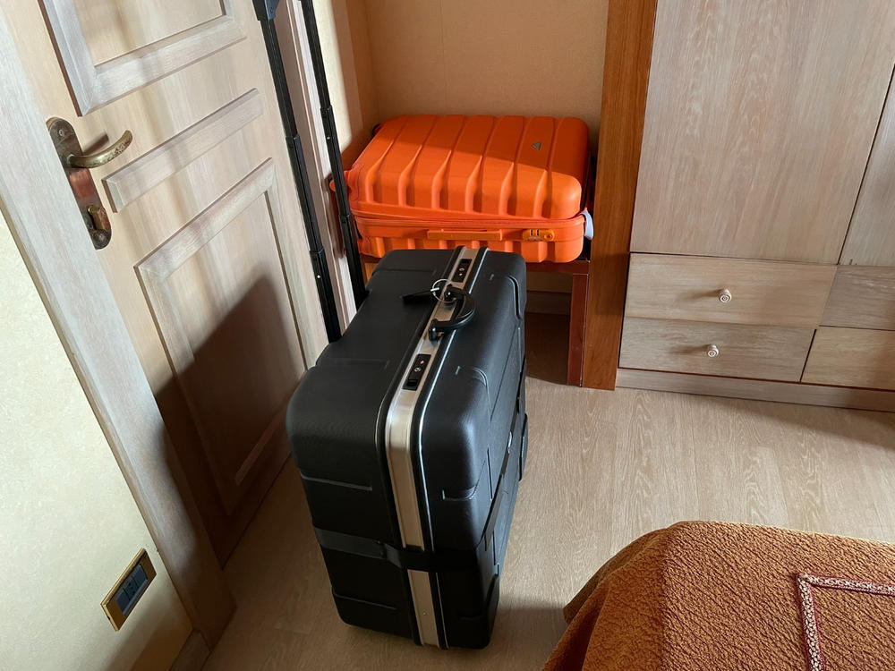 B&W Brompton Bike Hard Travel Case - Customer Photo From Philip Godfrey Warren