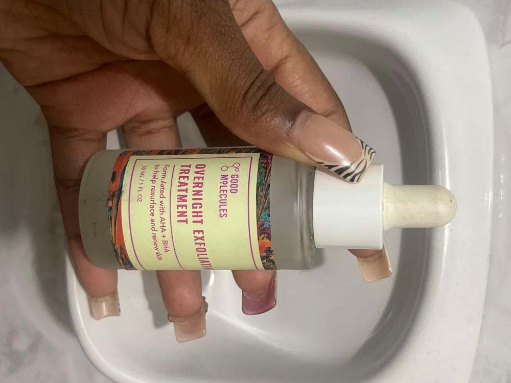 Overnight Exfoliating Treatment - Customer Photo From Shana Edman