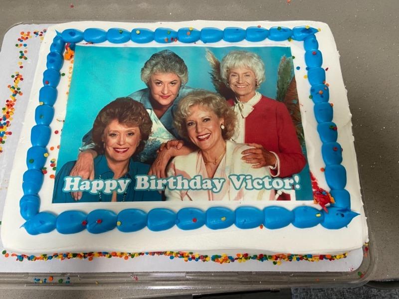 Golden Girls Edible Image Cake Topper Personalized Birthday Sheet Deco ...