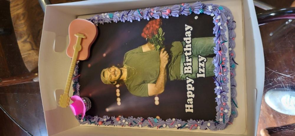Custom Order Edible Image Round Cake Topper, Create Your Own