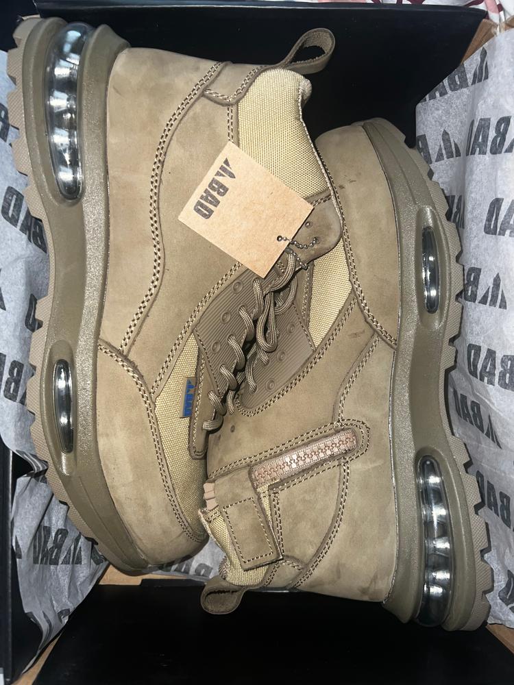 Air sole 2024 work boots