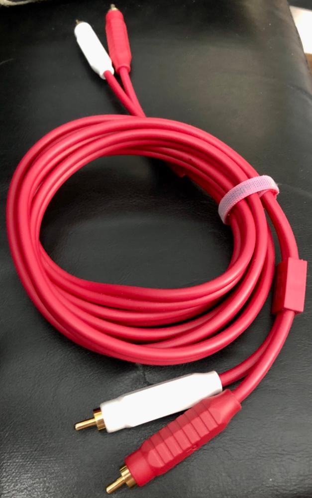 Chroma Cables Audio 2.0: RCA to RCA - Customer Photo From Mark Stewart