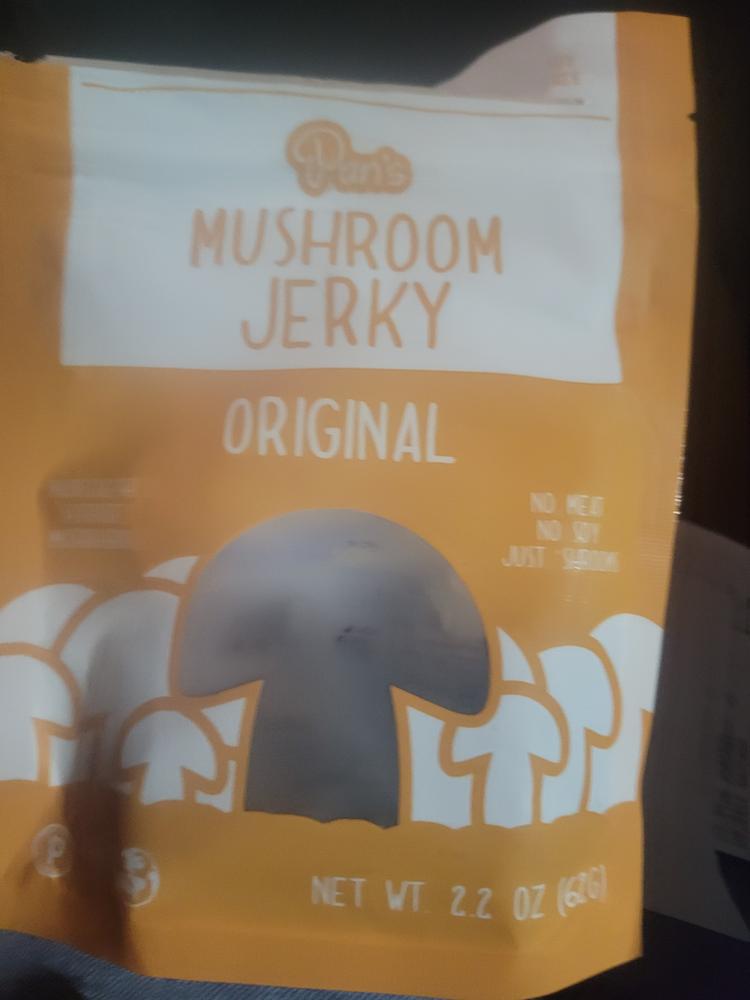 Zesty Thai Mushroom Jerky - Customer Photo From Jackie