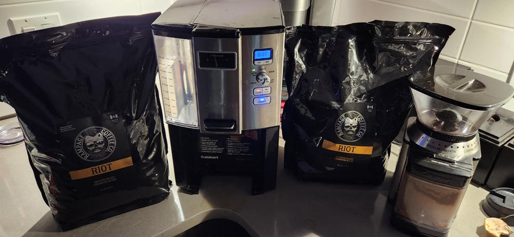 Rampage Coffee | 5 Pound Bags - Customer Photo From Robert S.