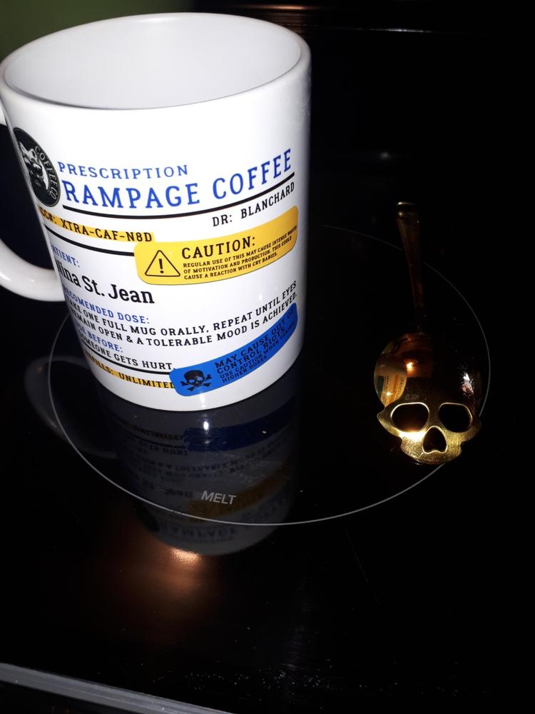Prescription Coffee Mug | Rampage Coffee Co. - Customer Photo From Brock MacDonald
