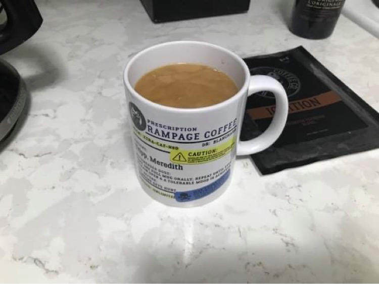 Prescription Coffee Mug | Rampage Coffee Co. - Customer Photo From Tricia Steele