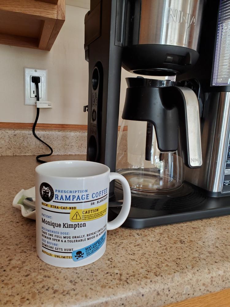 Prescription Coffee Mug | Rampage Coffee Co. - Customer Photo From Monique Kimpton