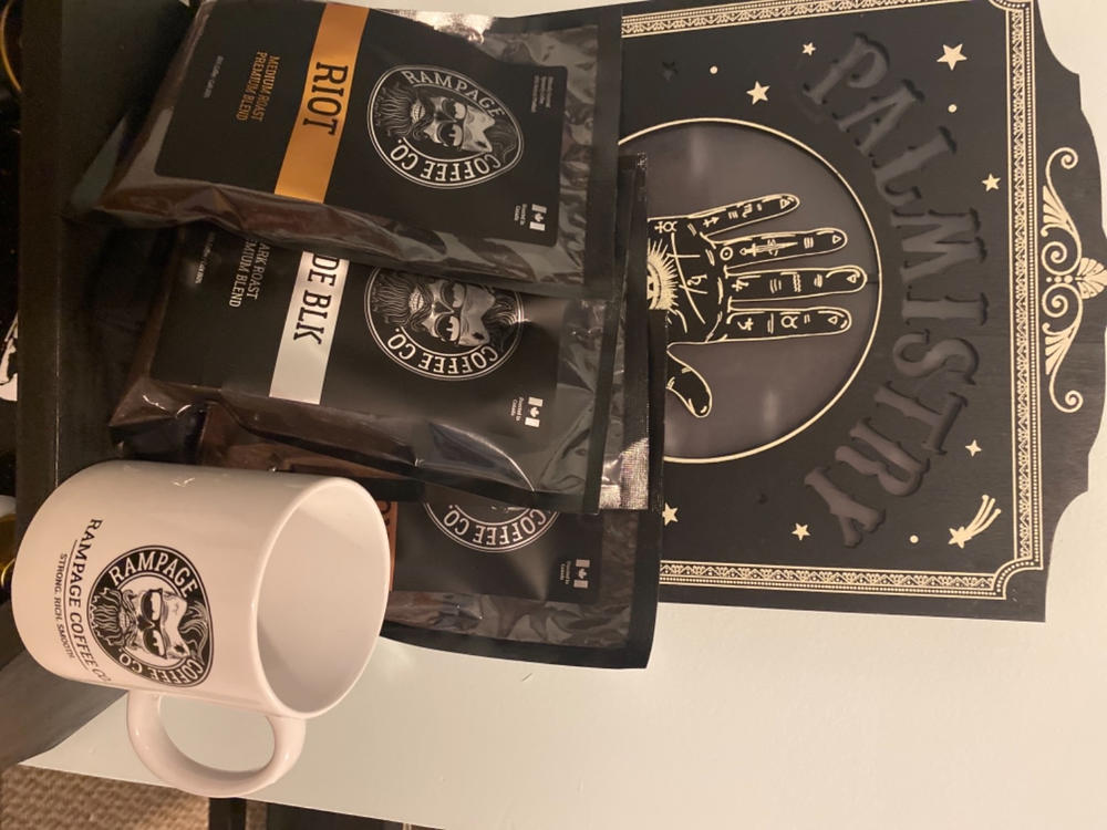 "Starter Kit" Personalized Bundle | Rampage Coffee Co. - Customer Photo From Ryan Carter