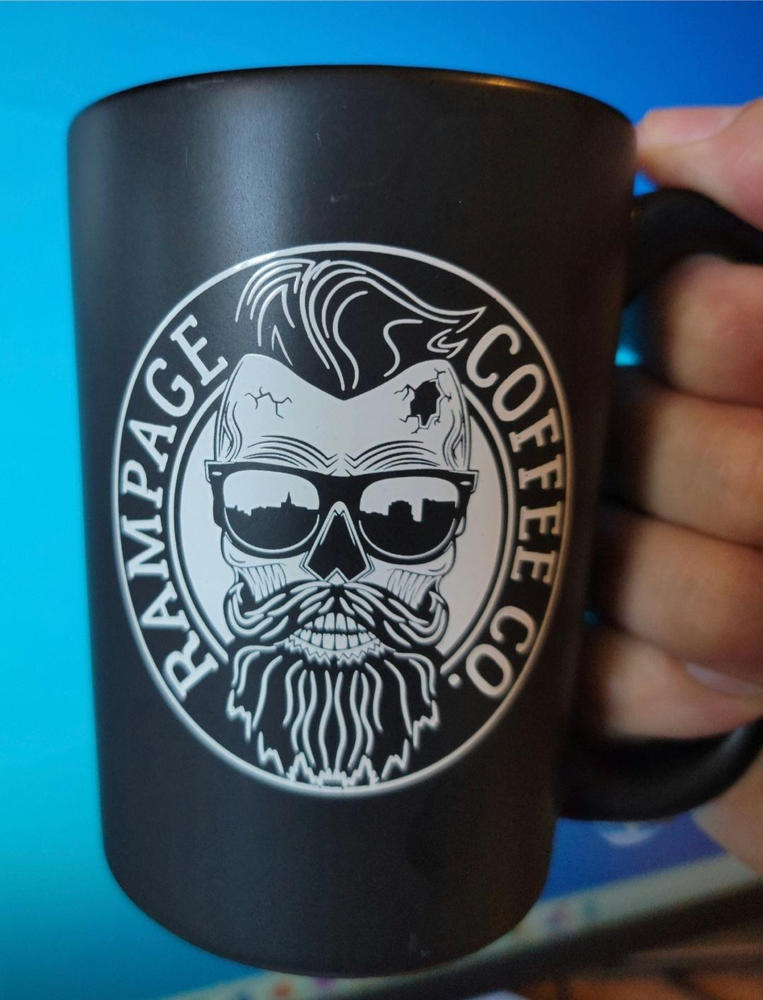 Stealth Caffeinater Mug | Rampage Coffee Co. - Customer Photo From Gregg G.