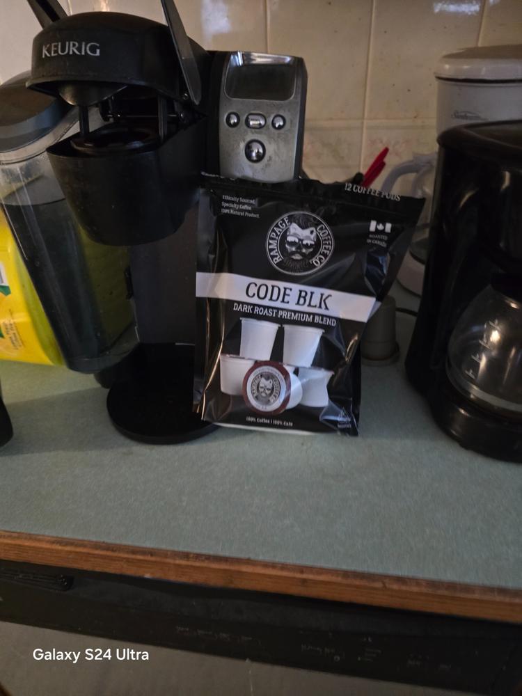 Coffee Pods | Rampage Coffee Co. - Customer Photo From Darrin C.