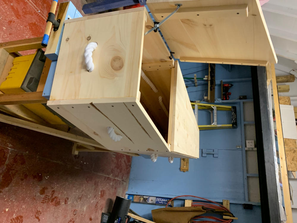 Universal Casket Hardware Kit - Customer Photo From Jeffery Terbush