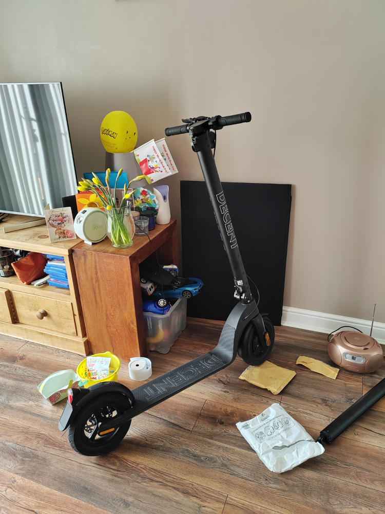 Decent One Electric Scooter - Grade B - Customer Photo From Anna Penn