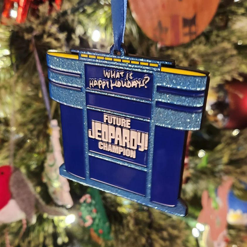 Jeopardy! Podium Holiday Ornament - Customer Photo From Anonymous