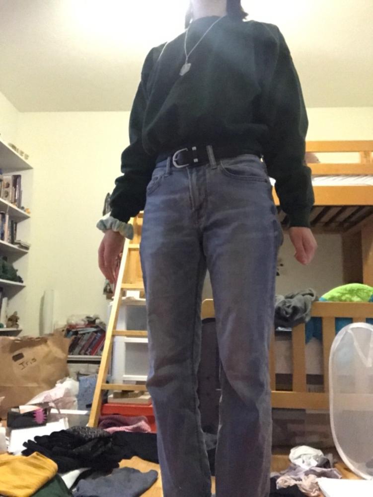 HF06GD - 14 oz Garment Dye Heavy Fleece Cropped Mock Neck Pullover - Customer Photo From Emily