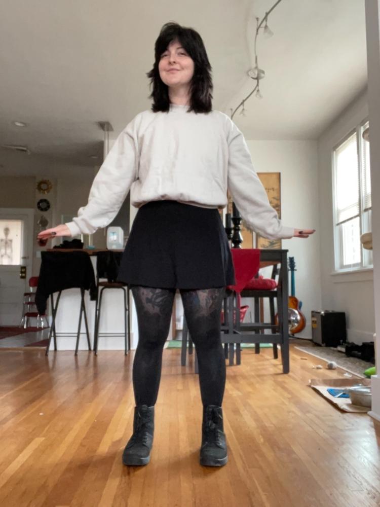 HF06GD - 14 oz Garment Dye Heavy Fleece Cropped Mock Neck Pullover - Customer Photo From Rachel Stratton