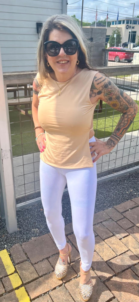 83280 - Cotton Spandex Jersey Leggings - Customer Photo From James King