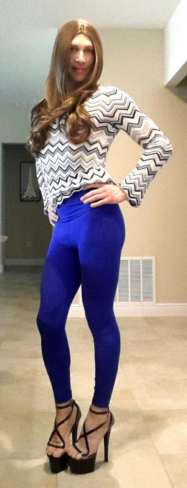 83280 - Cotton Spandex Jersey Leggings - Customer Photo From Tiffany Bellino