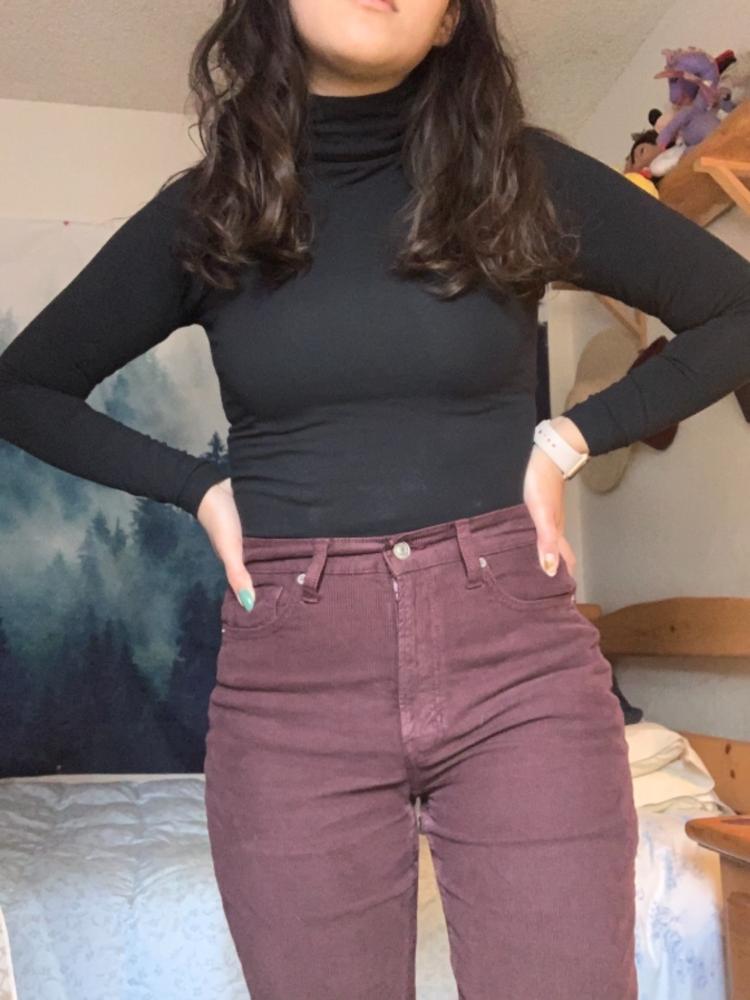 8306 - Cotton Spandex Turtleneck - Customer Photo From Frida