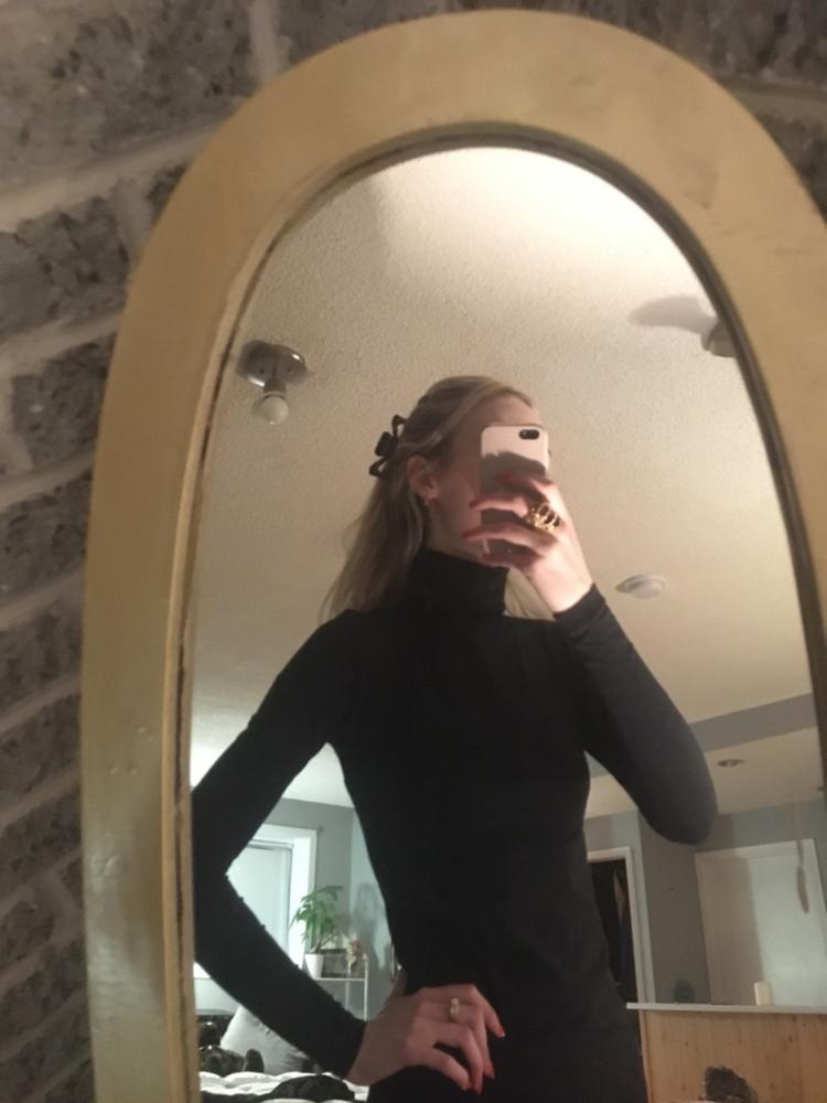 8306 - Cotton Spandex Turtleneck - Customer Photo From Adrianna Warren