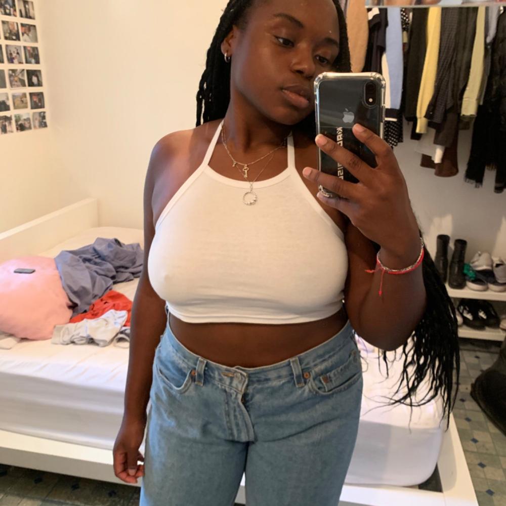 43091 - Baby Rib Halter Top - Customer Photo From Joyce