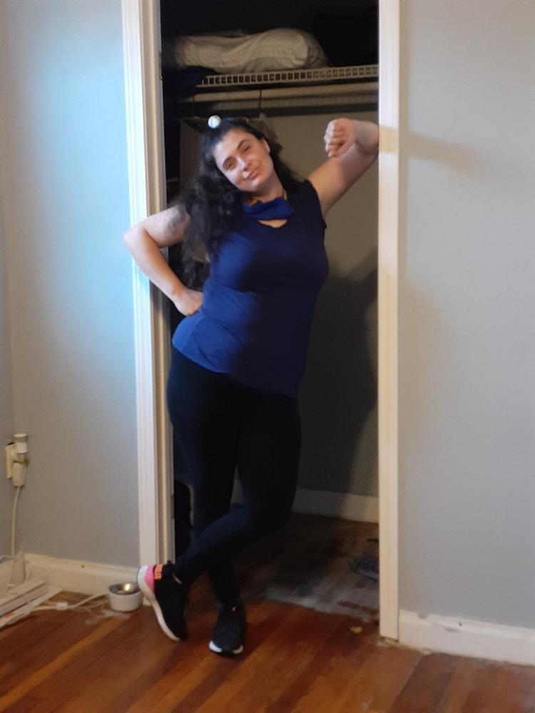 83280GD - Garment Dye Legging - Customer Photo From Gina Zanca